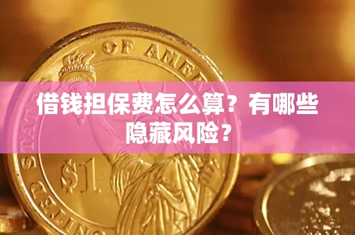 北京借钱担保费怎么算？有哪些隐藏风险？