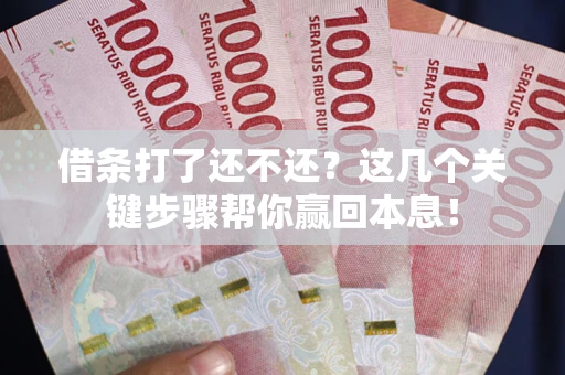 北京借条打了还不还？这几个关键步骤帮你赢回本息！