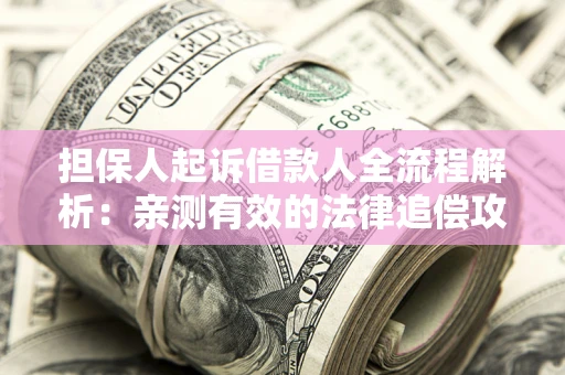 北京担保人起诉借款人全流程解析：亲测有效的法律追偿攻略
