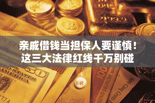 北京亲戚借钱当担保人要谨慎！这三大法律红线千万别碰