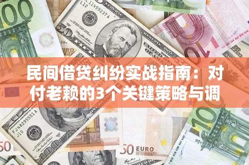 北京民间借贷纠纷实战指南：对付老赖的3个关键策略与调解盲区解析